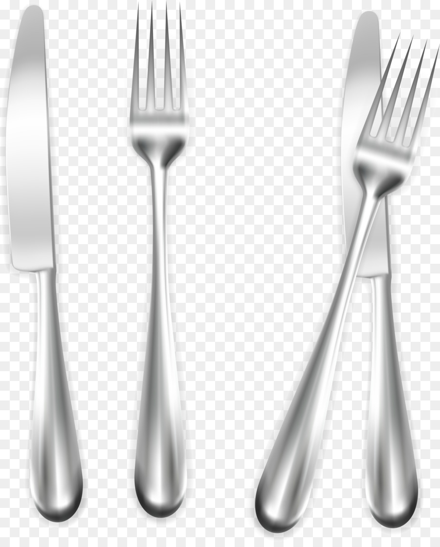 Tenedor Y Cuchillo，Cuchillería PNG