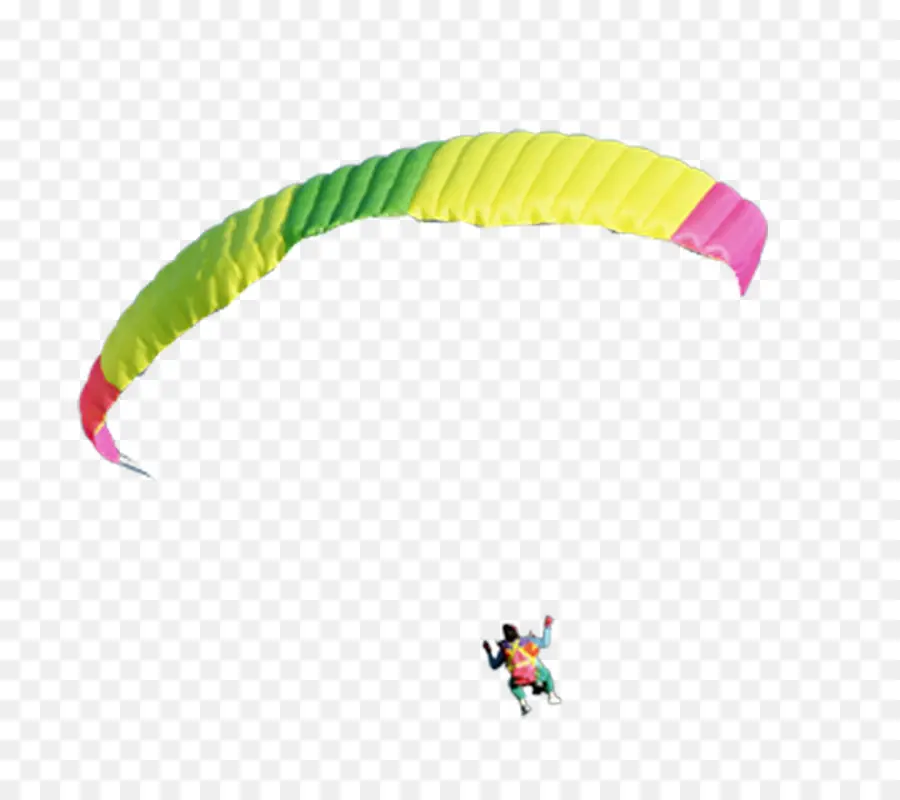 Parapente Colorido，Cielo PNG