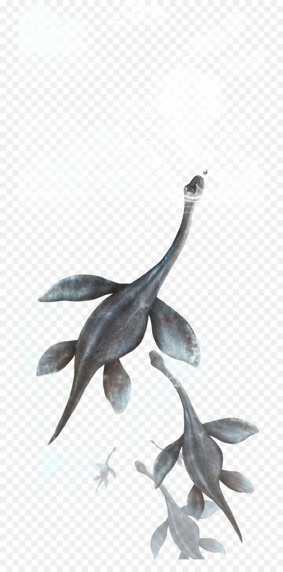 Dinosaurio，La Natación PNG