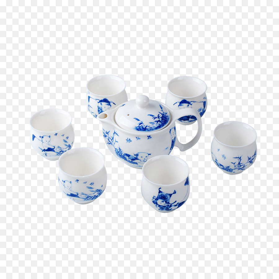 Juego De Té，Tazas PNG