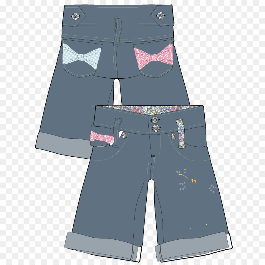 Jeans，Pantalones Cortos PNG