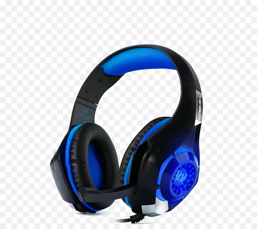 Auriculares Azules，Audio PNG