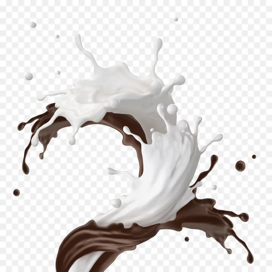 Batido De，La Leche Con Chocolate PNG