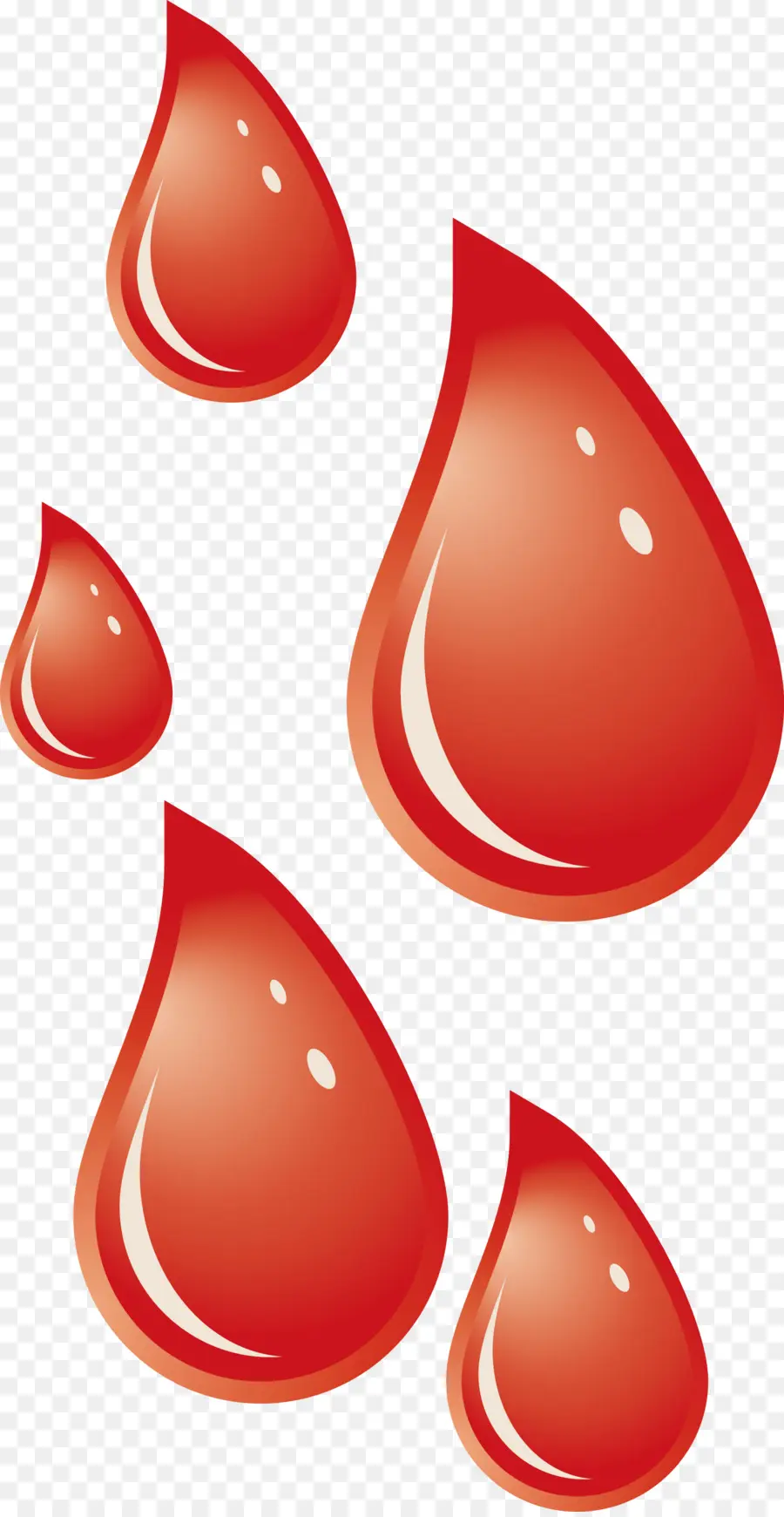 Gotas De Sangre，Rojo PNG