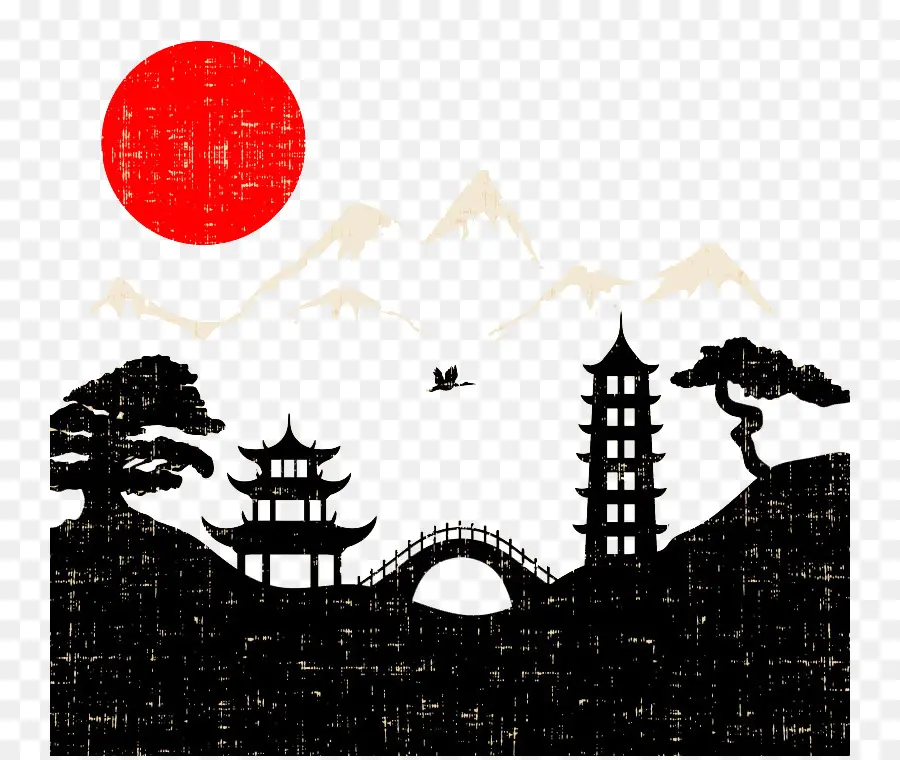 Japón，Paisaje PNG