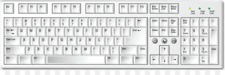 Teclado，Computadora PNG