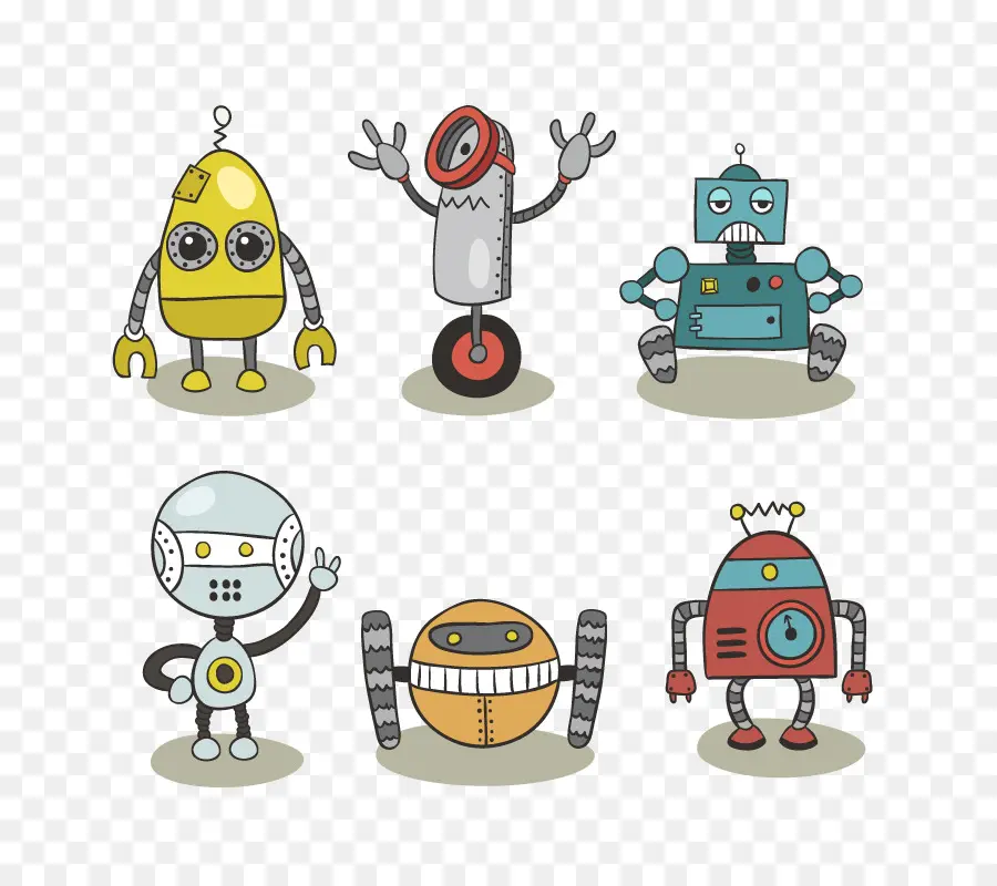 Robot，De Dibujos Animados PNG