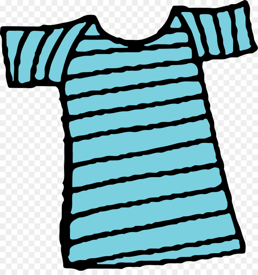 Camiseta，Azul PNG