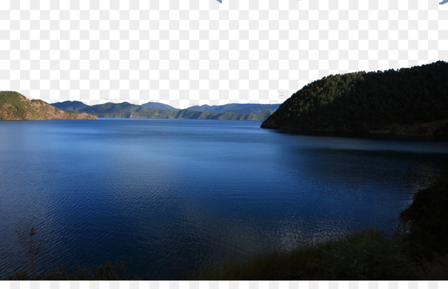 Lago，Montañas PNG