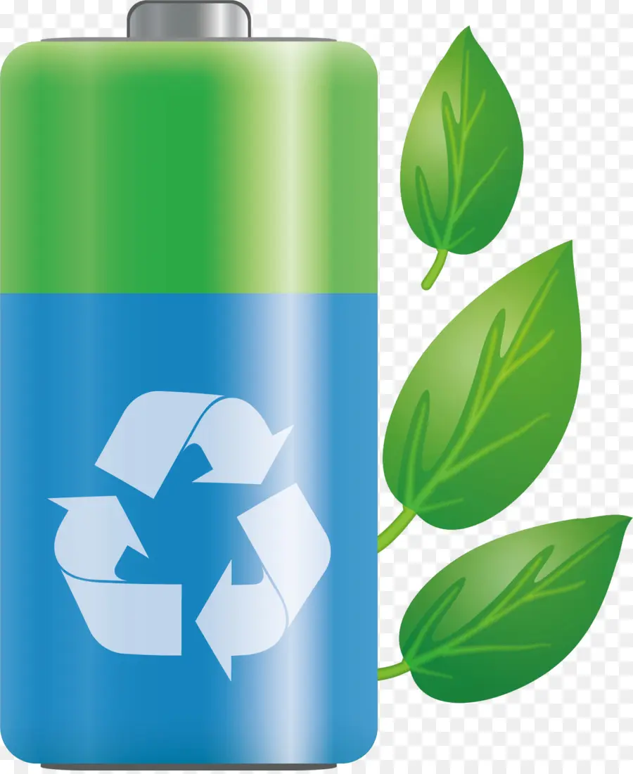 Batería Ecológica，Verde PNG