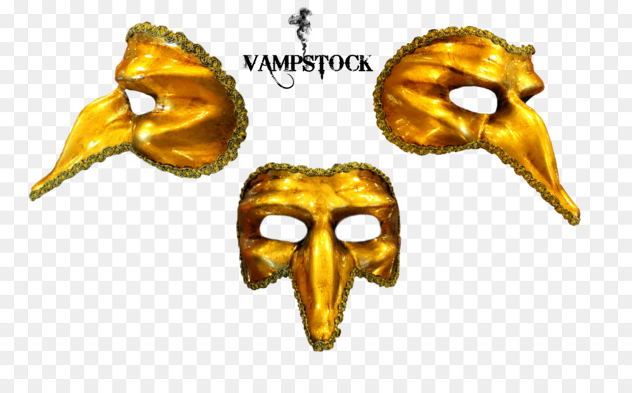 Máscaras Venecianas De Oro，Mascarada PNG