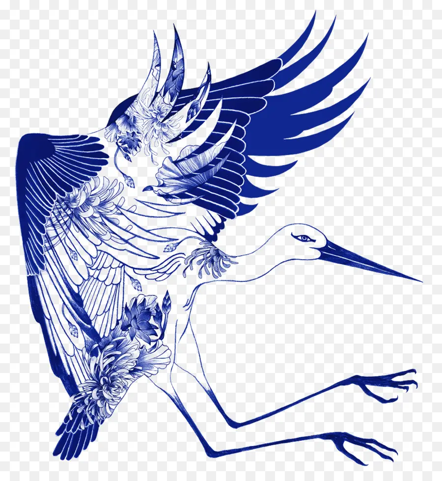 Pájaro Azul，Vuelo PNG