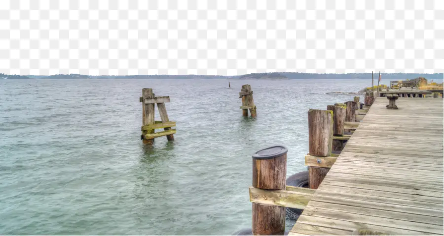 Muelle Y Agua，Muelle PNG