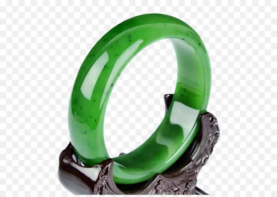 Pulsera De Jade，Verde PNG