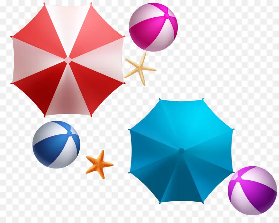 Parasol，Pelota De Playa PNG