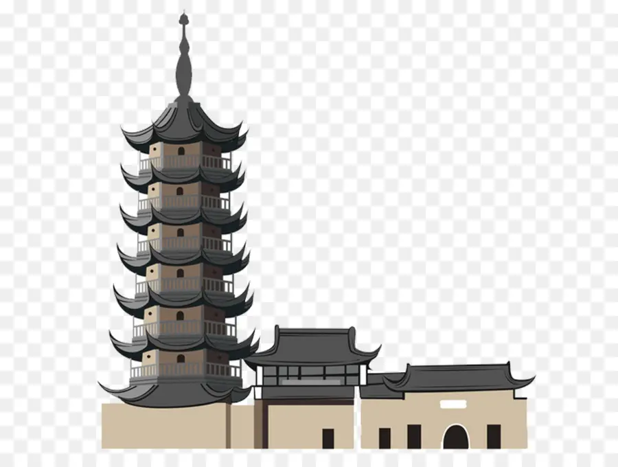 Pagoda，Templo PNG