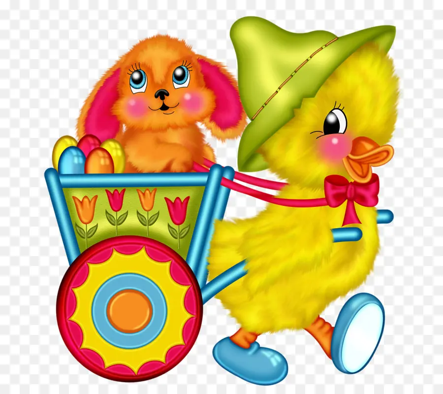 Pato Y Conejito，Dibujos Animados PNG