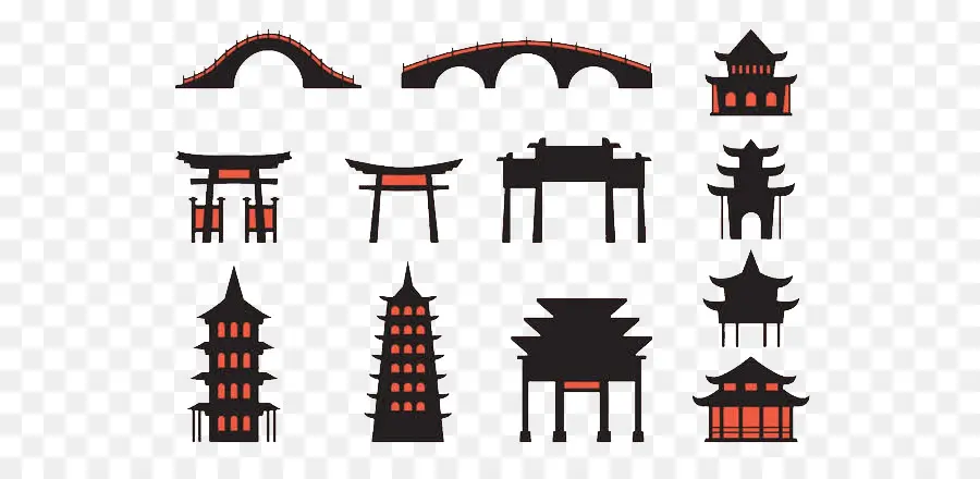 Japón，Templo PNG