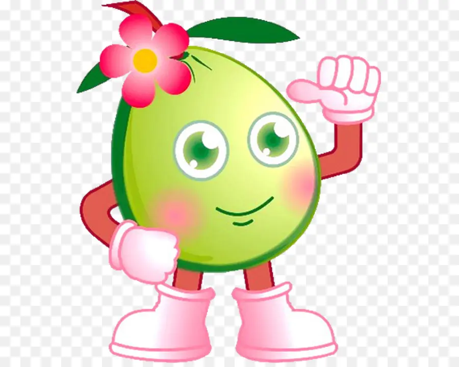 Fruta Verde，Dibujos Animados PNG