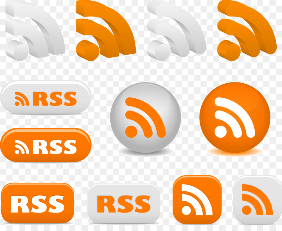 Iconos Rss，Canal Rss PNG