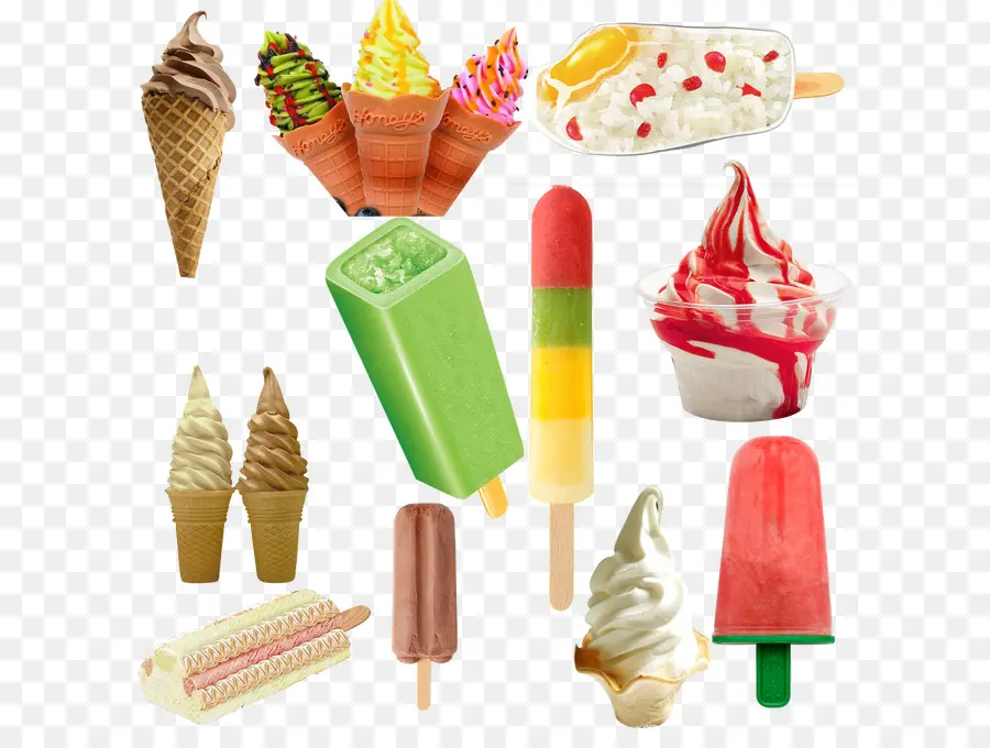 Helado，Sundae PNG