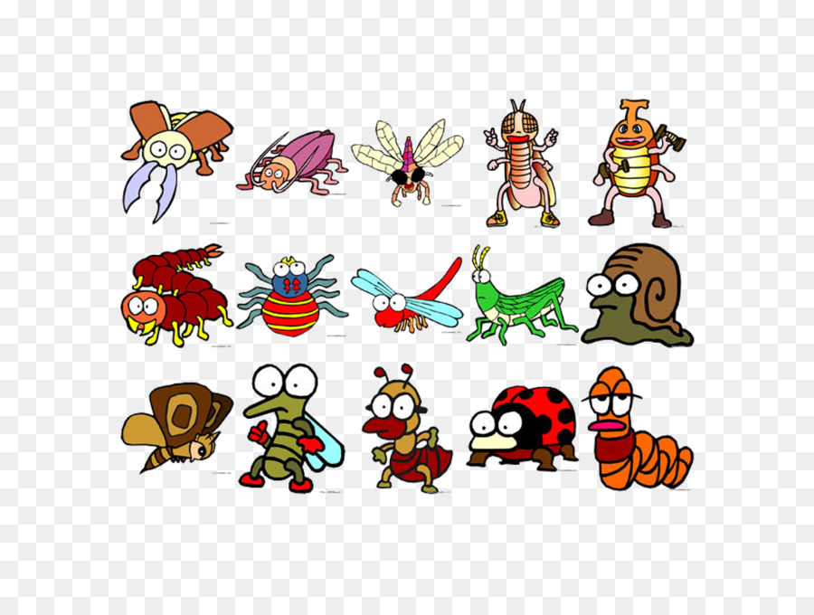 Insectos De Dibujos Animados，Dibujos Animados PNG