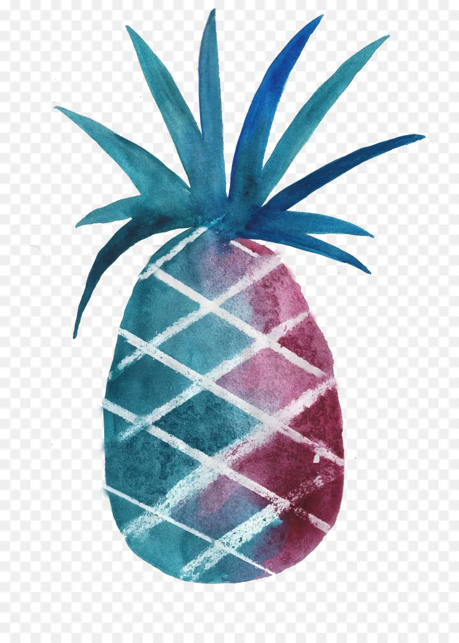 Piña Colorida，Fruta PNG