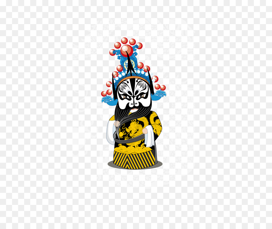 Máscara De ópera China，Mascarilla PNG