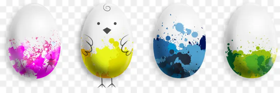 Huevos Pintados，Pascua De Resurrección PNG