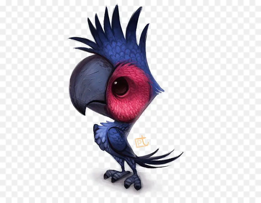 Pájaro，Azul PNG