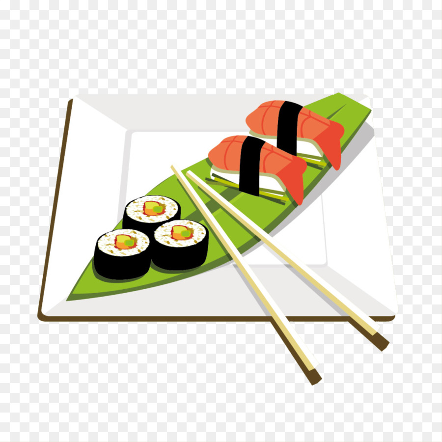 Sushi，Palillos PNG