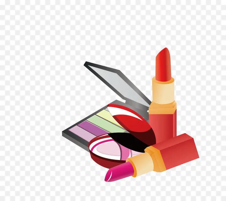 Kit De Maquillaje，Lápiz Labial PNG