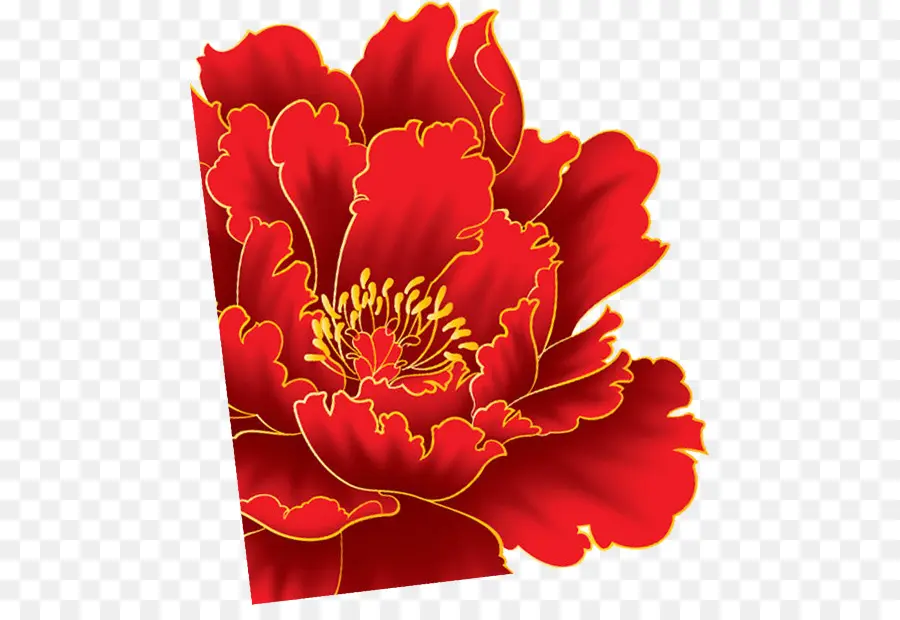 Flor Roja，Flor PNG