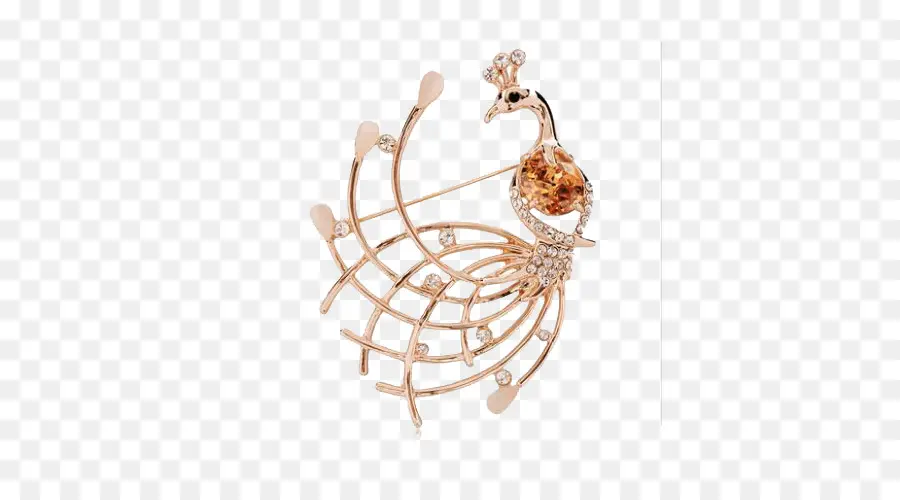 Broche De Pavo Real，Pájaro PNG