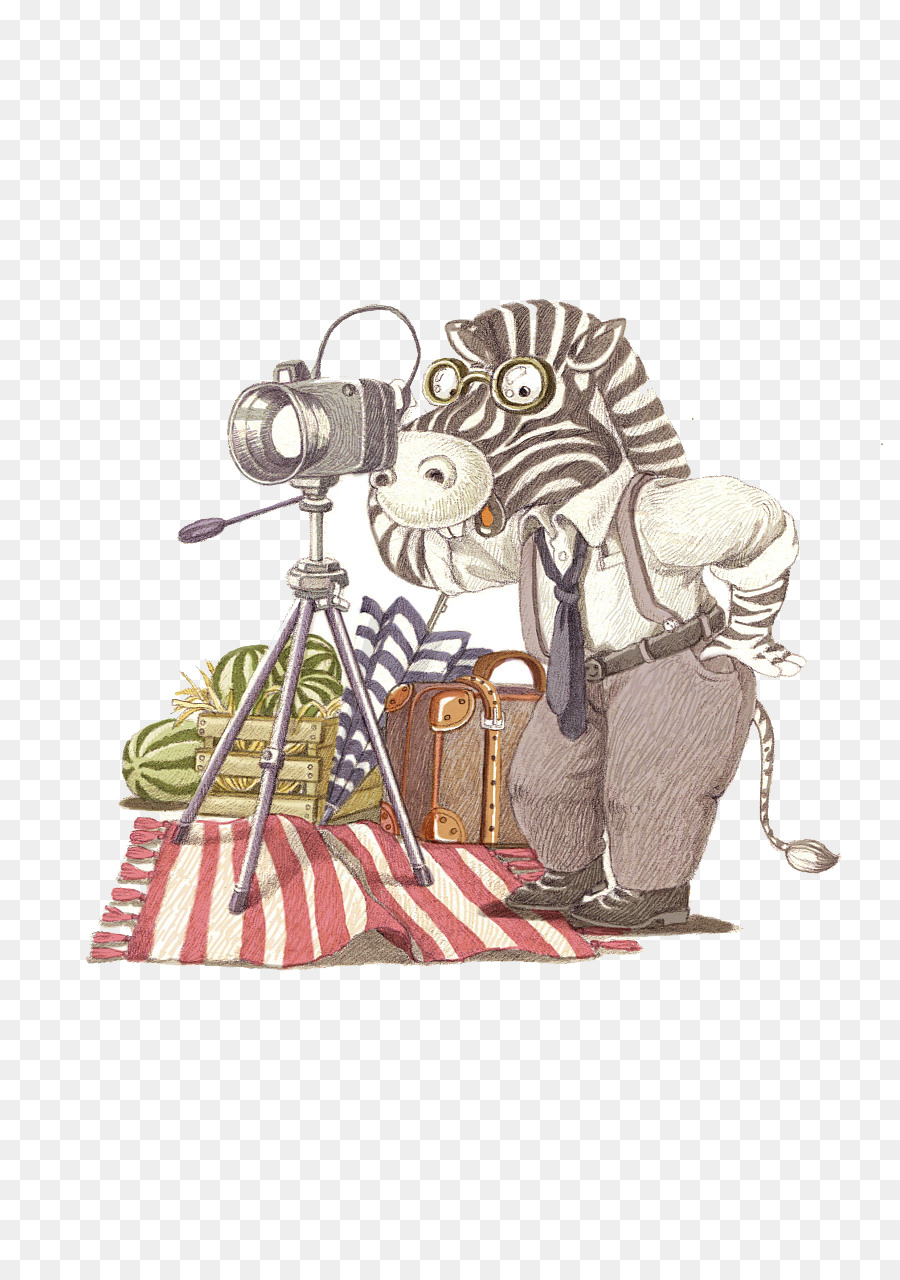 La Fotografía，Zebra PNG