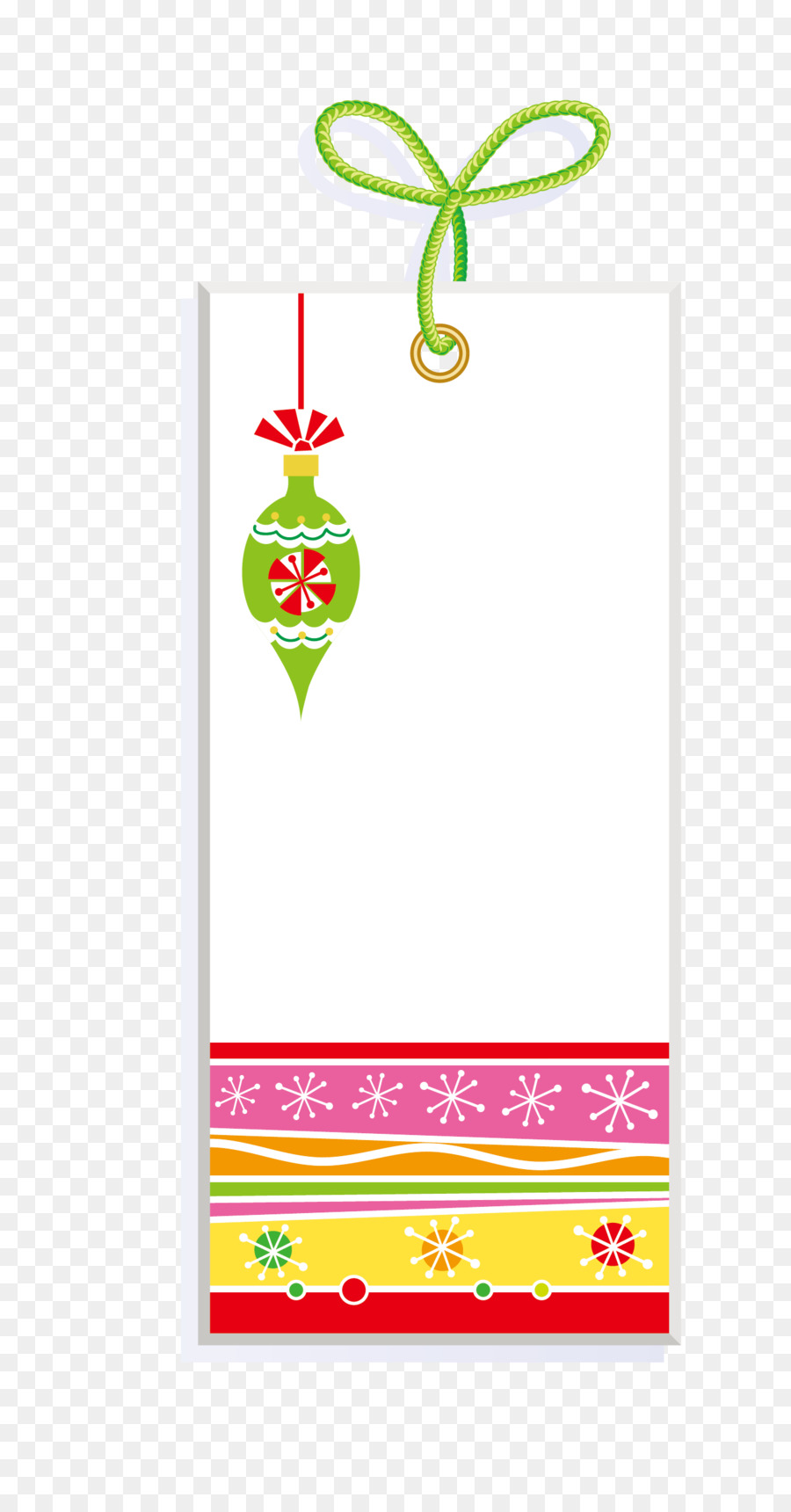 Etiqueta De Navidad，Ornamento PNG