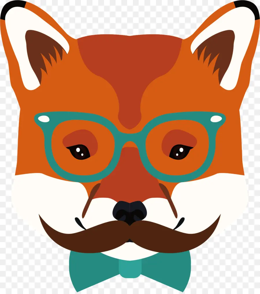 Hipster，Fox PNG