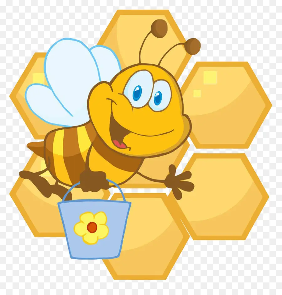 Abeja，Panal PNG