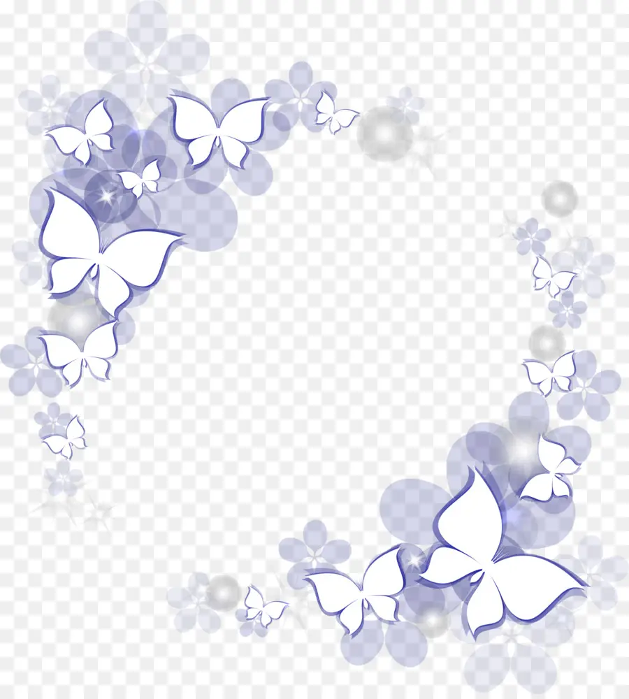 Mariposas，Púrpura PNG