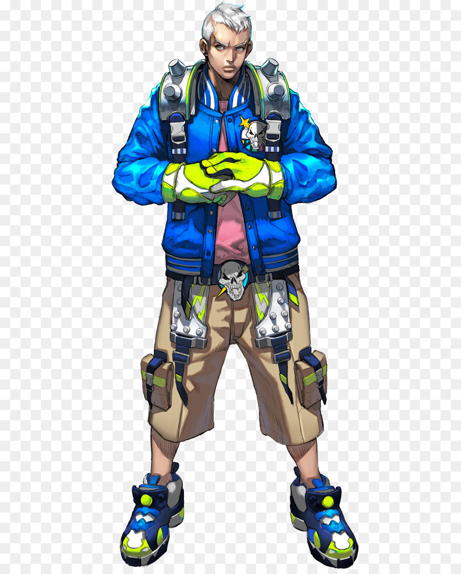 Personaje，Chaqueta Azul PNG