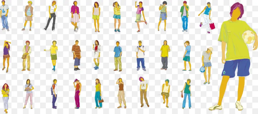 Ilustraciones De Personas，Cifras PNG