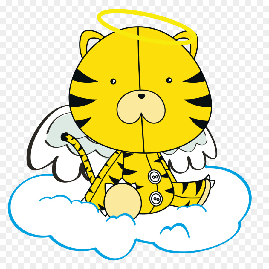 Ángel Tigre，Nube PNG