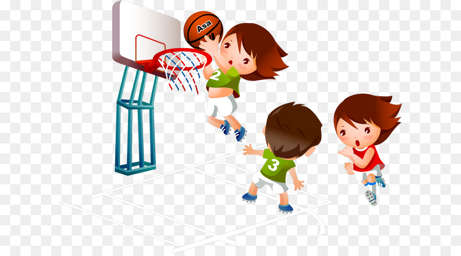 Niño jugando baloncesto, dibujos animados de baloncesto slam dunk, baloncesto  niño, niño, deporte, naranja png