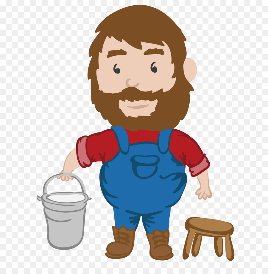 Agricultor，De Dibujos Animados PNG