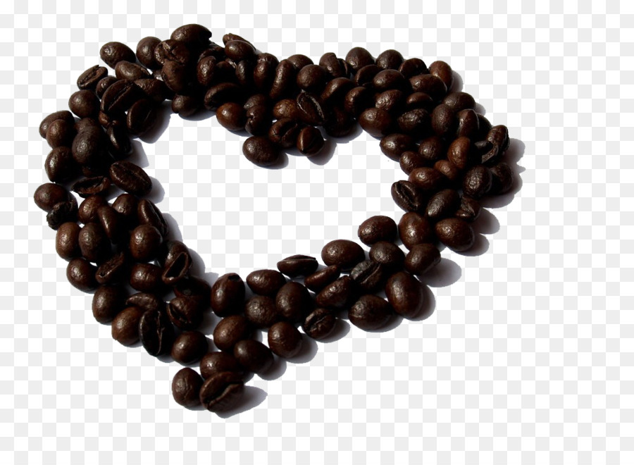 Granos De Café，Forma De Corazon PNG