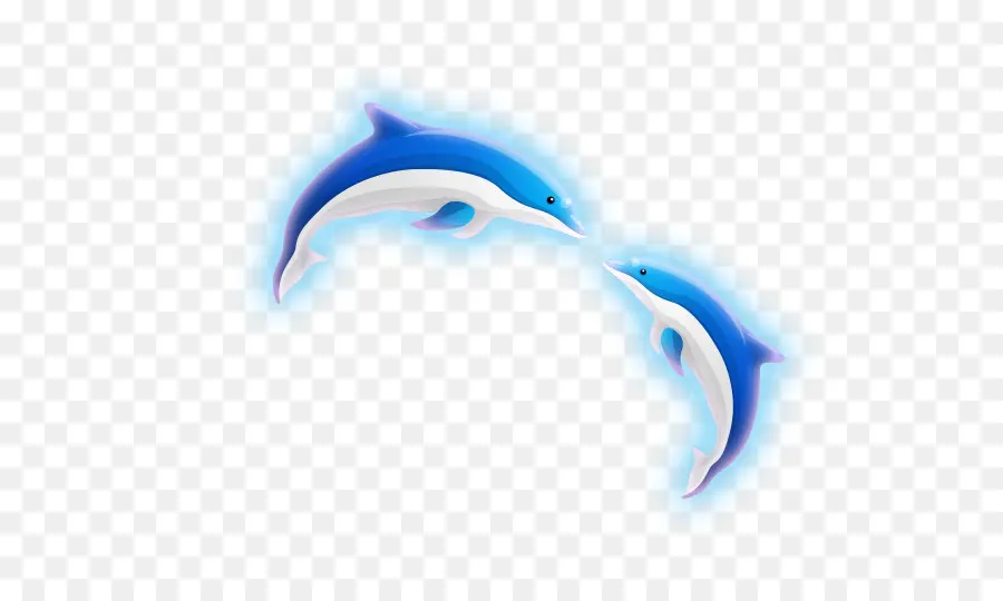 Dolphin，Azul PNG