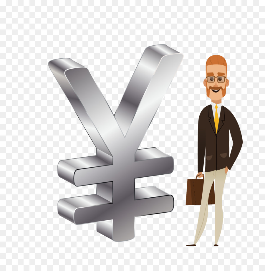 Símbolo Del Yen，Hombre De Negocios PNG