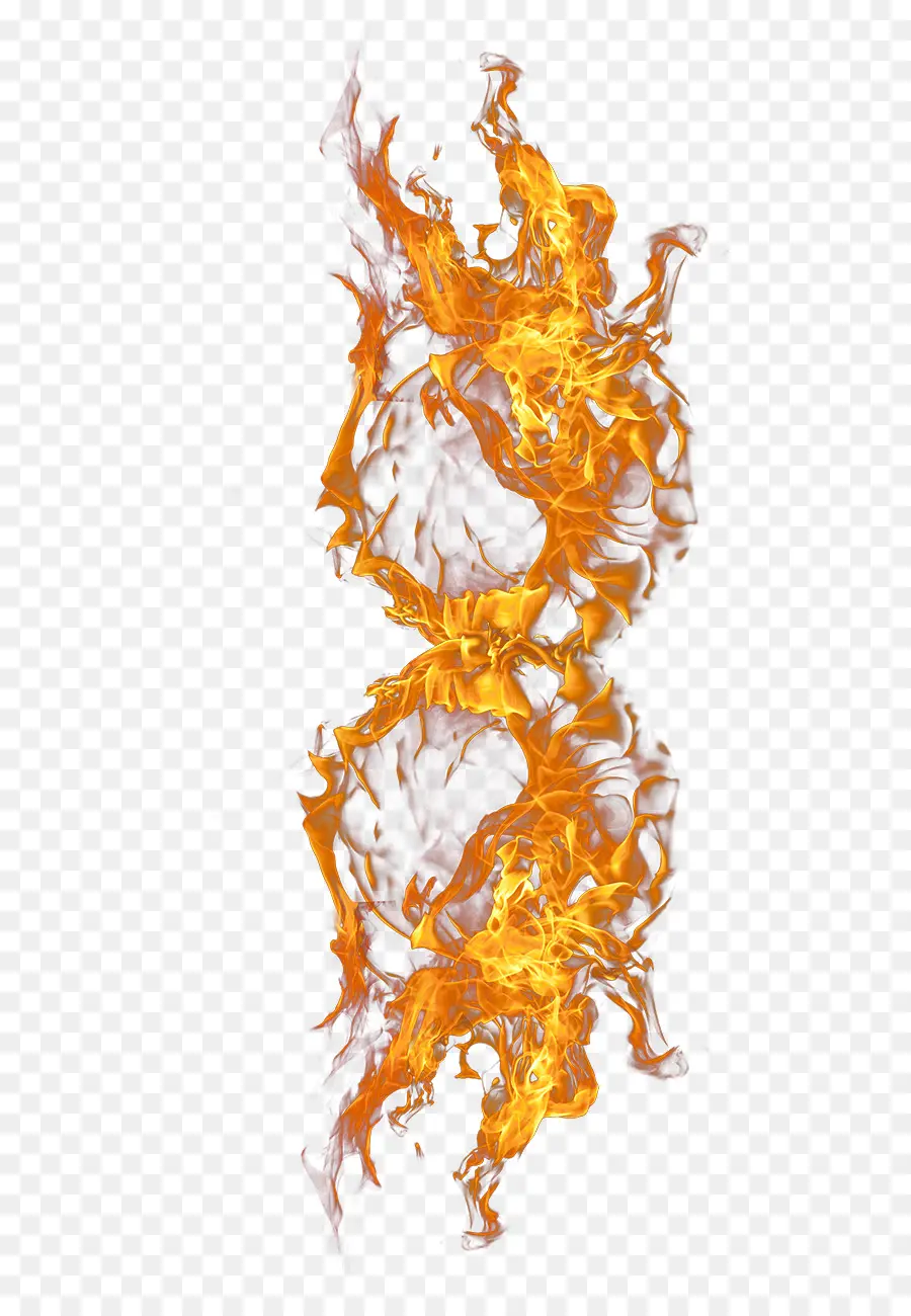 Llamas Verticales，Fuego PNG