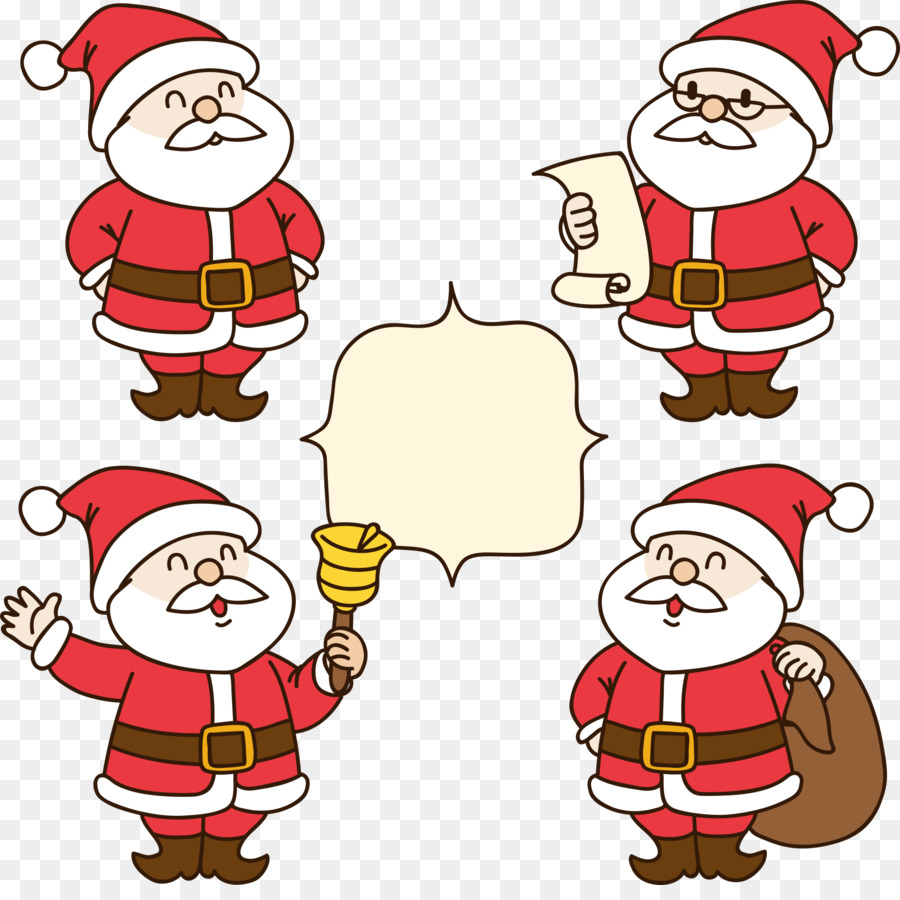 Santa Claus，Adorno De Navidad PNG