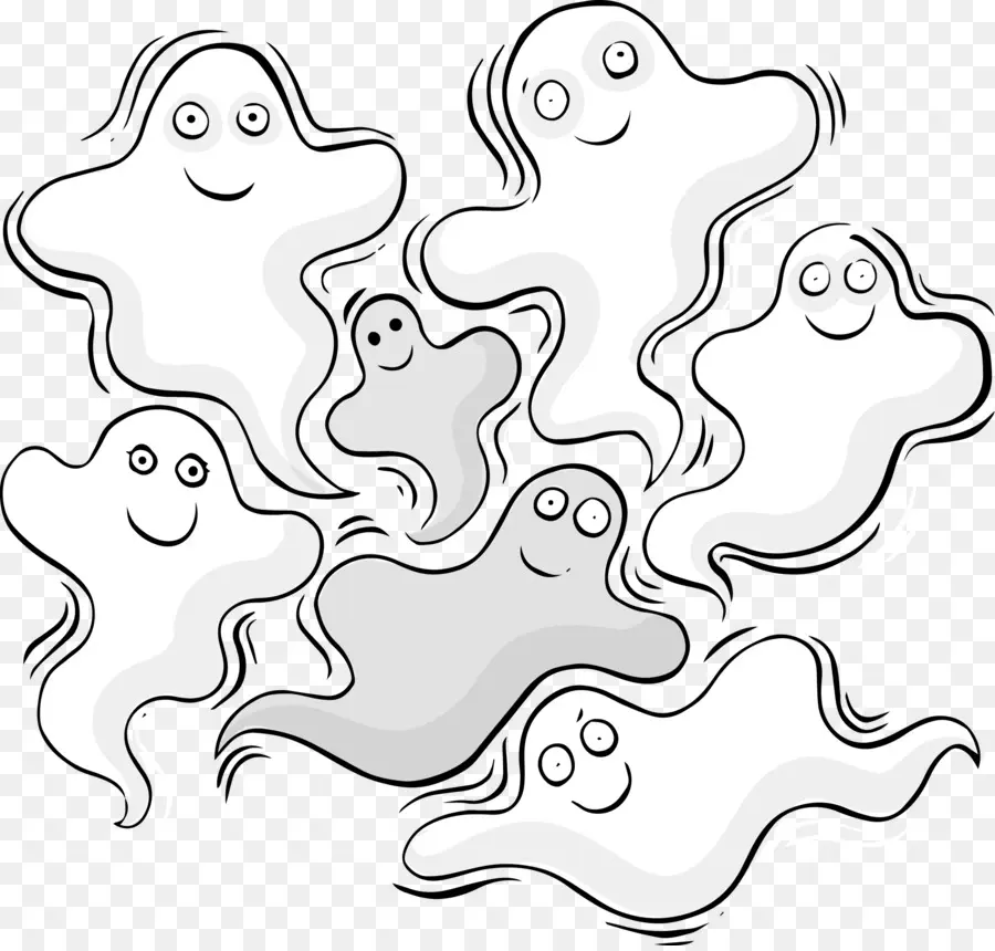 Fantasmas，Dibujos Animados PNG